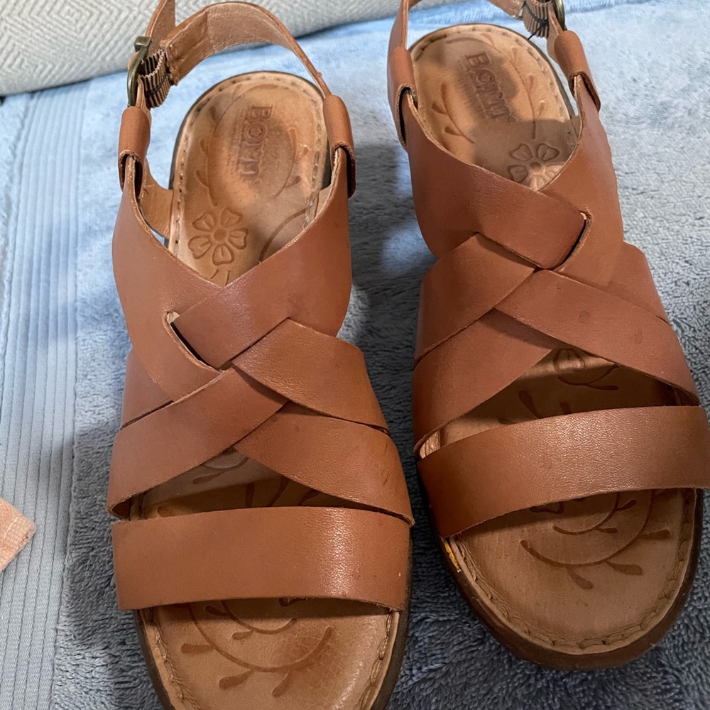 Tan Born Sandal